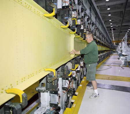 Work Begins on New, Longer Range Boeing 777 - Neg. K62022